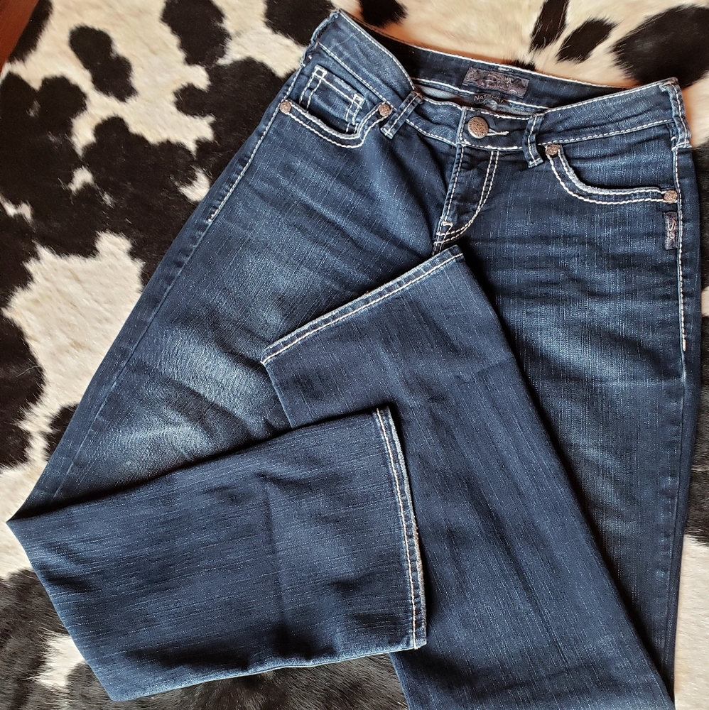 Silver Natsuki 28x31 bootcut jeans